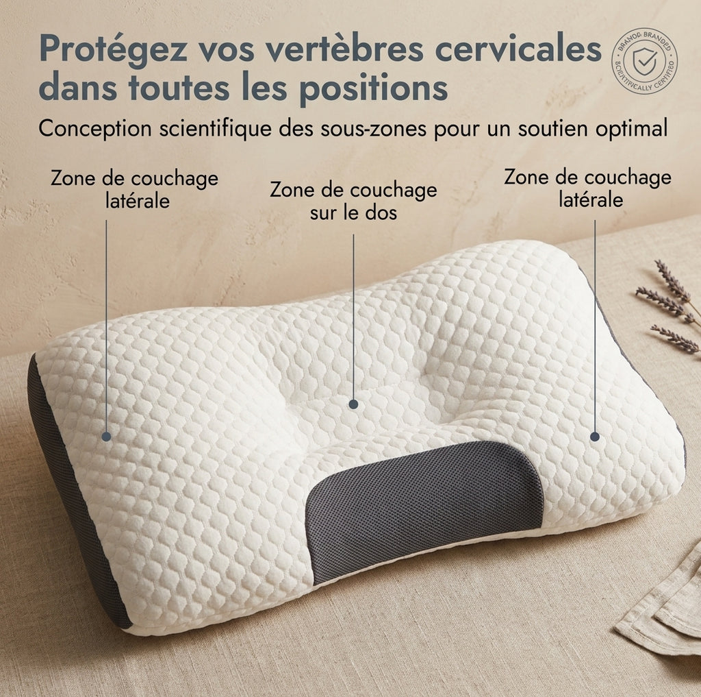 Coussin ergonomique cervical