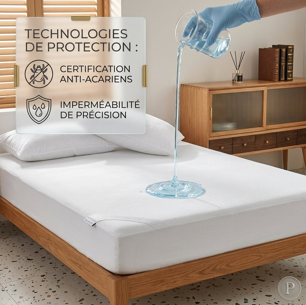 Housse de matelas anti-acariens